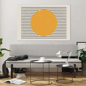 Quadro su vetro - La forza della semplicità - 120x80 cm