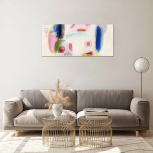 Quadro su vetro - Più convesse che concave o piatte - 100x40 cm