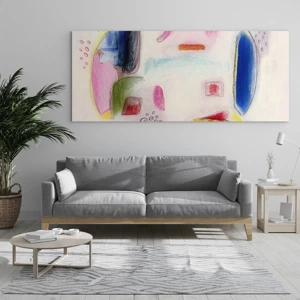 Quadro su vetro - Più convesse che concave o piatte - 100x40 cm