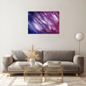 Quadro su vetro - Quando soffia il vento solare - 70x50 cm